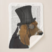 Basset Hound, Formal Hound en Pet Sherpa Deken (Voorkant)