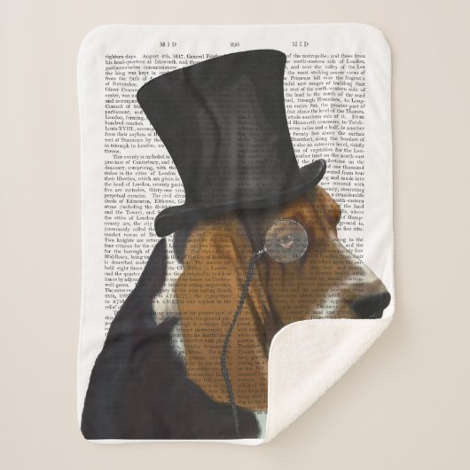 Basset Hound, Formal Hound en Pet Sherpa Deken (Voorkant)