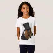 Basset Hound, Formal Hound en Pet T-shirt (Voorkant volledig)