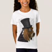 Basset Hound, Formal Hound en Pet T-shirt (Voorkant)