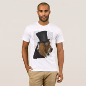 Basset Hound, Formal Hound en Pet T-shirt (Voorkant volledig)