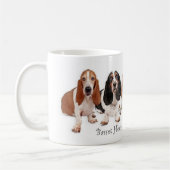 Basset Hound Friends Forever Koffiemok (Links)