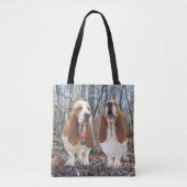 Basset Hound Friends Tote Bag (Voorkant)