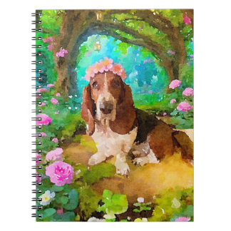 Basset Hound Garden Notitieboek