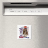 Basset Hound Gifts Magneet (Insitu (Vaatwasser))