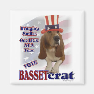 Basset Hound Gifts Magneet