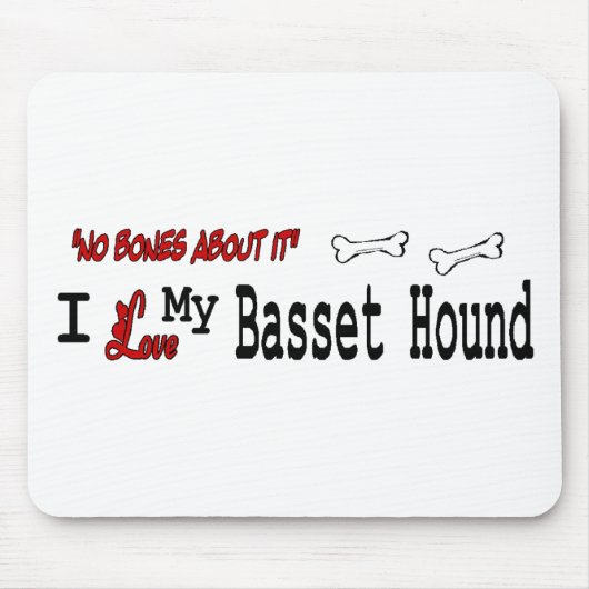 Basset Hound Gifts Muismat (Voorkant)