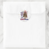 Basset Hound Gifts Ronde Sticker (Tas)