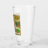 Basset Hound Gold Happy St. Patricks Day Glas (Links)