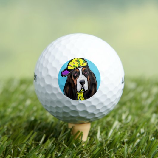 Basset Hound Golfballen (Insitu Shirt)