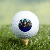 BASSET HOUND GOLFER GOLFBALLEN (Insitu Shirt)