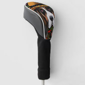 BASSET HOUND GOLFHEADCOVER (Schuin)