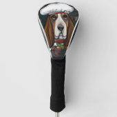 BASSET HOUND GOLFHEADCOVER (Voorkant)