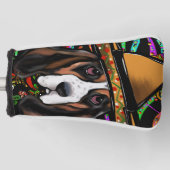 BASSET HOUND GOLFHEADCOVER (Voorkant)