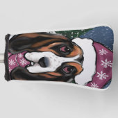 BASSET HOUND GOLFHEADCOVER (Voorkant)