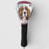 BASSET HOUND GOLFHEADCOVER (Voorkant)