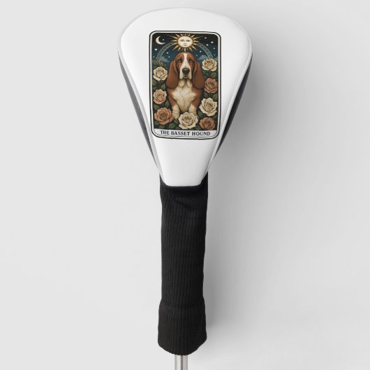 Basset Hound Golfheadcover (Voorkant)