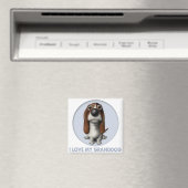 Basset Hound Granddog Magneet (Insitu (Vaatwasser))