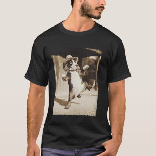 Basset Hound Grappige Hond Domme Cowboy T-shirt