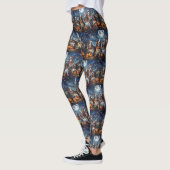 Basset Hound Halloween Spooky Leggings (Links)