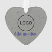 Basset Hound-hanger Ornament (achterkant)