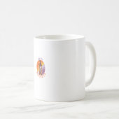 Basset Hound Happy Howl-O-Ween - Funny Halloween D Koffiemok (Voorkant rechts)