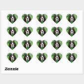 Basset Hound Hart Sticker (Vel)