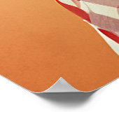 Basset Hound Hipster Dog Poster (Hoek)