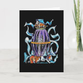 Basset Hound Holiday Kaart (Voorkant)