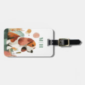 Basset Hound-hond bagage labels (Voorkant horizontaal)