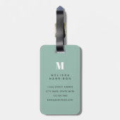 Basset Hound Hond Bagage Labels (Achterkant verticaal)