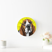 Basset Hound hond Ronde Klok (Huis)