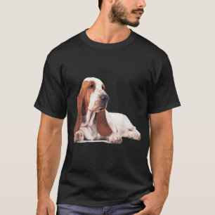 Basset Hound Hond T-shirt Ik hou van als Basset Ho