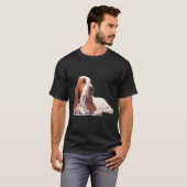 Basset Hound Hond T-shirt Ik hou van als Basset Ho (Voorkant volledig)