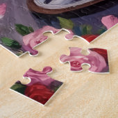 Basset Hound Hond Valentijnsdag Legpuzzel (Zijkant)