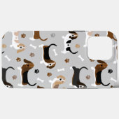Basset Hound hondenbotten en poten Case-Mate iPhone Case (Achterkant (horizontaal))
