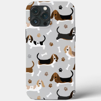 Basset Hound hondenbotten en poten Case-Mate iPhone Case