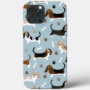 Basset Hound Hondenbotten en -poten iPhone 13 Pro Max Hoesje