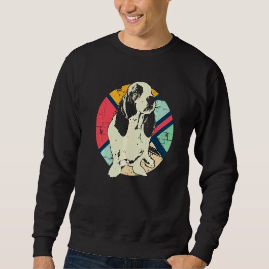 Basset Hound hondenras 40 Trui (Voorkant)