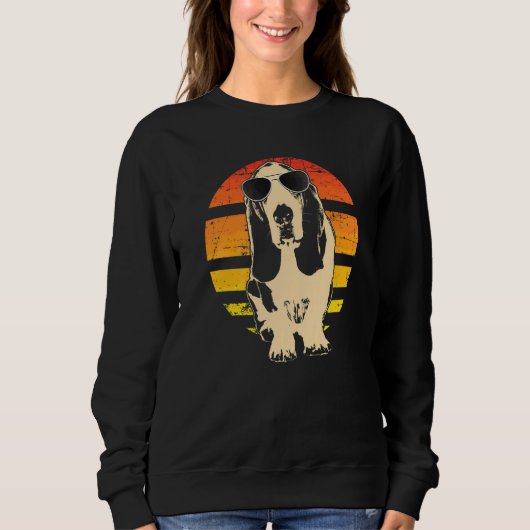 Basset Hound hondenras  4 Trui (Voorkant)
