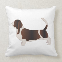 Basset Hound Hondenras Silhouette Illustratie