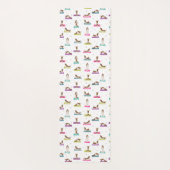 Basset Hound hondenyoga Yogamat (Achterkant)