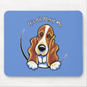 Basset Hound IAAM Muismat (Voorkant)