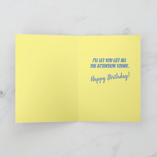 Basset Hound Ik zie dat het jouw verjaardag is Kaart (Binnen)