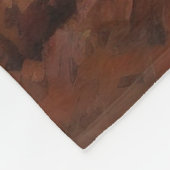 Basset Hound in herfstbladeren Herfst Inspire Fleece Deken (Hoek)