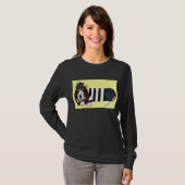 Basset Hound Inbreker T-shirt (Voorkant volledig)
