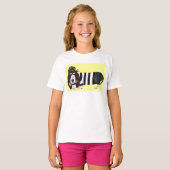 Basset Hound Inbreker T-shirt (Voorkant volledig)