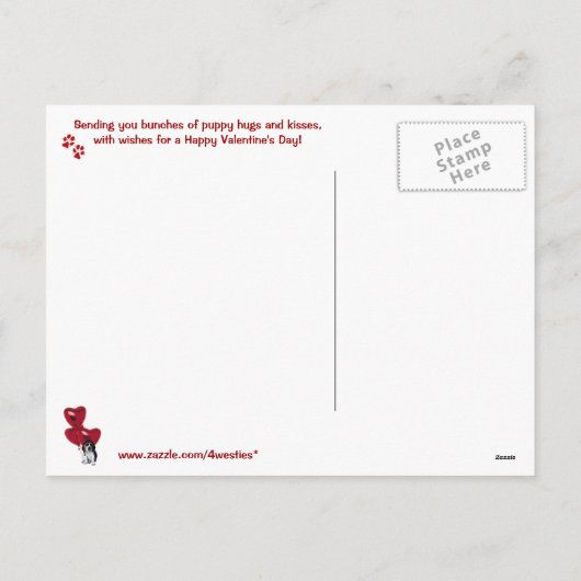 Basset Hound Je hebt Mail Puppy Knuffels Valentijn Feestdagenkaart (Achterkant)