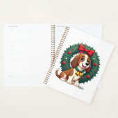 Basset Hound Jingle Bells Planner (Display)