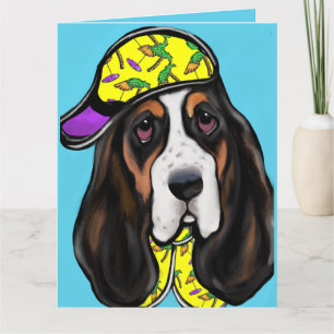 Basset Hound Kaart